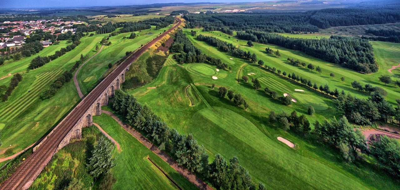 Drone view of greenburn